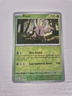 Pinsir 003/167 Reverse Holo Card Twilight Masquerade Pokemon TCG - Image 1
