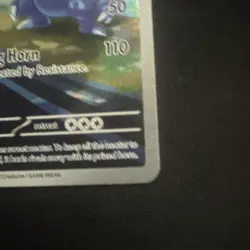 Pokemon Heracross 194/193 Paldea Evolved Illustration Rare Holo Full Art Card - Image 4