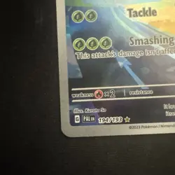 Pokemon Heracross 194/193 Paldea Evolved Illustration Rare Holo Full Art Card - Image 5