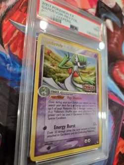 PSA 9 MINT 2007 POKEMON EX POWER KEEPERS #9 GARDEVOIR STAMPED REVERSE FOIL CARD - Image 2