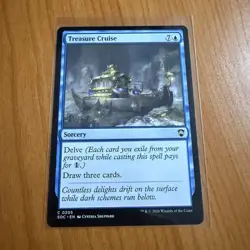 Treasure Cruise - N/M - Secrets Of Strixhaven Magic The Gathering MTG - Image 1
