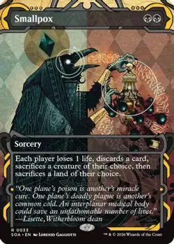Smallpox 33 Secrets of Strixhaven: Mystical Archive Magic: The Gathering Foil NM - Image 1