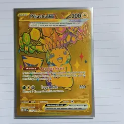 Pokemon TCG Pikachu ex Hyper Rare Holo Sv: Prismatic Evolutions 179/131 - Image 3