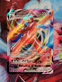 Pokemon TCG Deoxys VMAX SWSH267 Black Star Promo Holo – Pack Fresh NM - Image 1