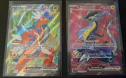 Miraidon ex & Koraidon ex 227/198 231/198 Scarlet & Violet Base Set Pokemon NM - Image 1