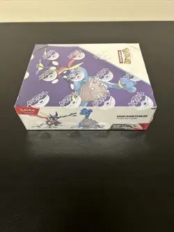 Pokemon TCG: S & V Stellar Crown Mini Portfolio Display 12 Packs New Sealed - Image 5