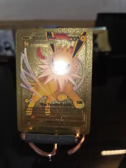 Jolteon VMAX 051/203 HP300 - Gold Foil Fan Art Pokemon Card - Image 3