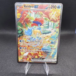 The Pokemon Company Keldeo ex 167/086 Sv: White Flare SIR Holo EN 210 HP - Image 1