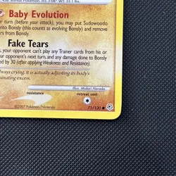 Pokemon TCG Vintage Bonsly Diamond & Pearl 71/130 L/P - Image 4