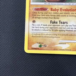 Pokemon TCG Vintage Bonsly Diamond & Pearl 71/130 L/P - Image 5