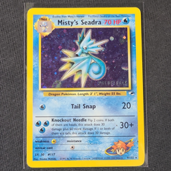 Misty's Seadra 70 HP Gym Heroes Holo Promo 9/132 - Image 1