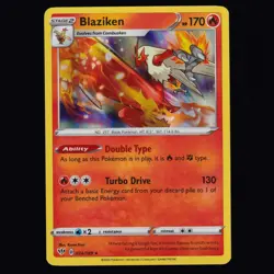 Blaziken 024/189 Darkness Ablaze Holo Rare Pokemon TCG Holo NM - Image 1