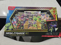 Pokemon TCG Mega Zygarde EX Premium Collection Box w/ Promo + Boosters 2020 - Image 1
