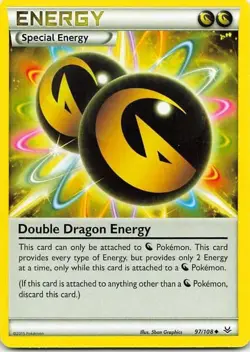 Double Dragon Energy 97/108 Roaring Skies Uncommon NM Pokemon TCG - Image 1