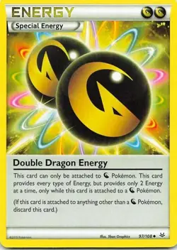 Double Dragon Energy 97/108 Roaring Skies Uncommon NM Pokemon TCG - Image 3