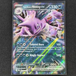 Team Rocket's Nidoking ex - 119/182 - Double Rare - Destined Rivals - NM/M - Image 1