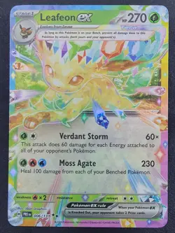 Eeveelution Prismatic Evolutions Double Rare Set Pokemon TCG - Image 2