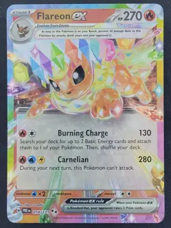 Eeveelution Prismatic Evolutions Double Rare Set Pokemon TCG - Image 4