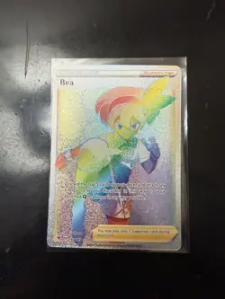 Bea 193/185 Rainbow Rare Vivid Voltage Pokemon Near Mint - Image 1