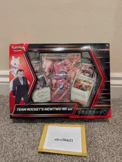 Pokemon TCG Team Rocket’s Mewtwo Ex Box ✅Brand New ✅ - Image 1