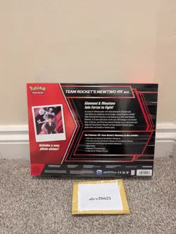 Pokemon TCG Team Rocket’s Mewtwo Ex Box ✅Brand New ✅ - Image 3