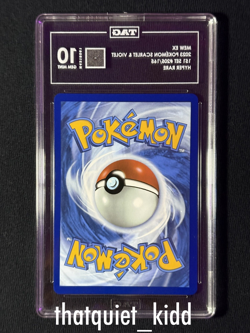 2023 Pokemon 151 Mew ex #205/165 Hyper Rare Gold Holo TAG 10 Gem Mint - Image 2