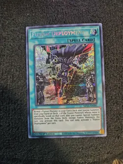 Fusion Deployment MP21-EN081 Prismatic Secret Rare 1st Edition NM Yugioh Card - Image 1