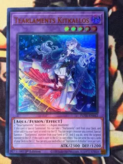 Yugioh: Tearlaments Kitkallos - POTE-EN042 - Ultra Rare - 1st Edition LP - Image 1