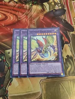 3X Ultimate Great Insect (PHHY-EN035) - Super Rare - 1st Edition NM Yugioh - Image 1