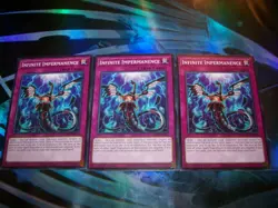 3x Infinite Impermanence 1st Edition Common L26D-ENM19 Yu-Gi-Oh! - Image 1