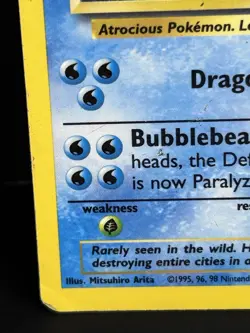 Gyarados 6/102 Holo Rare Base Set WOTC Pokemon Card TCG Vintage 1999. - Image 5