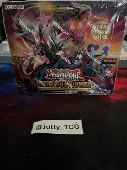 Yugioh Wild Survivors Booster Box 1st Edition Factory Sealed - Image 1