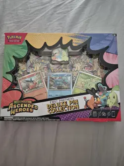 Pokemon TCG | Ascended Heroes | First Partners Deluxe Pin Collection Box Sealed - Image 1