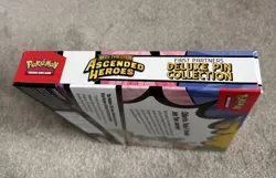 Pokemon TCG Ascended Heroes First Partners Deluxe Pin Collection New & Sealed - Image 3