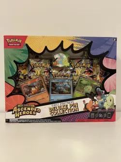 Pokemon TCG: Ascended Heroes First Partners Deluxe Pin Collection (Sealed) - Image 1