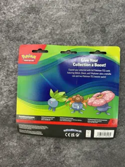 Pokemon TCG Phantasmal Flames Mega Evolution 2-Pack Blister Oddish Sealed - Image 2