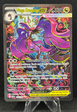 POKEMON: CHAOS RISING - MEGA DRAGALGE EX - SPECIAL ILLUSTRATION RARE 118/086⭐⭐ - Image 1