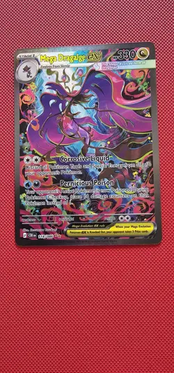 Pokemon Mega Dragalge Ex 118/086 Special Illustration Rare Chaos Rising - Image 1