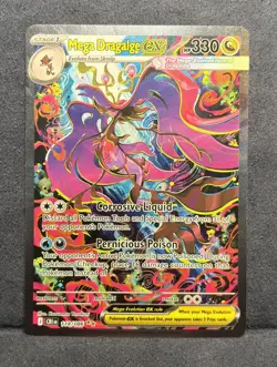 Mega Dragalge EX 118/086 Chaos Rising Special Illustration Rare Pokemon NM/Mint - Image 1
