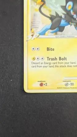 Pokemon Luxray 9/111 - Rare Holo Platinum Rising Rivals 2009 - Image 4