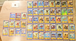 Digimon Trading Card Lot of 50 Digi Battle Series 1 1st Edition 1999 MetalEtemon - Image 1