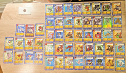 Digimon Trading Card Lot of 50 Digi Battle Series 1 1st Edition 1999 MetalEtemon - Image 3