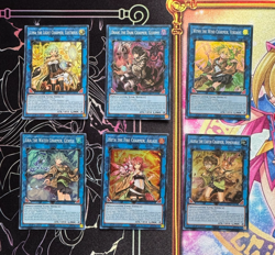 Yu-Gi-Oh! Charmer 6 Card Lot - RA03/RA04 - 1st Super Rare NM - Image 1