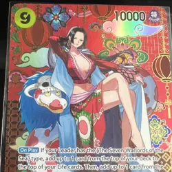 Boa Hancock OP14-112 SP Special Alt Art English One Piece Card Game - Image 4