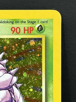 Nidoking 11/130 Base Set 2 1999-2000 Holo Rare WOTC Pokemon Card TCG - Image 3