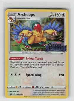 Archeops - (Prerelease) Promo SWSH: Sword & Shield Promo Cards SWSH272 NM - Image 1