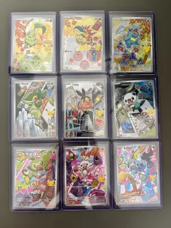 Pokemon TCG First Partner Illustration Collection Series 2 Full Set (9 Cards) - Image 1