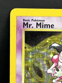 1999 Jungle Mr. Mime 6/64 Holo Rare Pokemon Card Vintage - Image 2