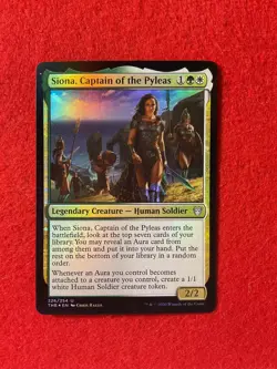 Siona, Captain of the Pyleas - Foil - Theros Beyond Death - Magic - MTG - Image 1