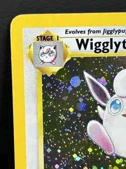 Wigglytuff 19/130 Base Set 2 Holo Rare Vintage Pokemon TCG Card 1999-2000 NM - Image 2